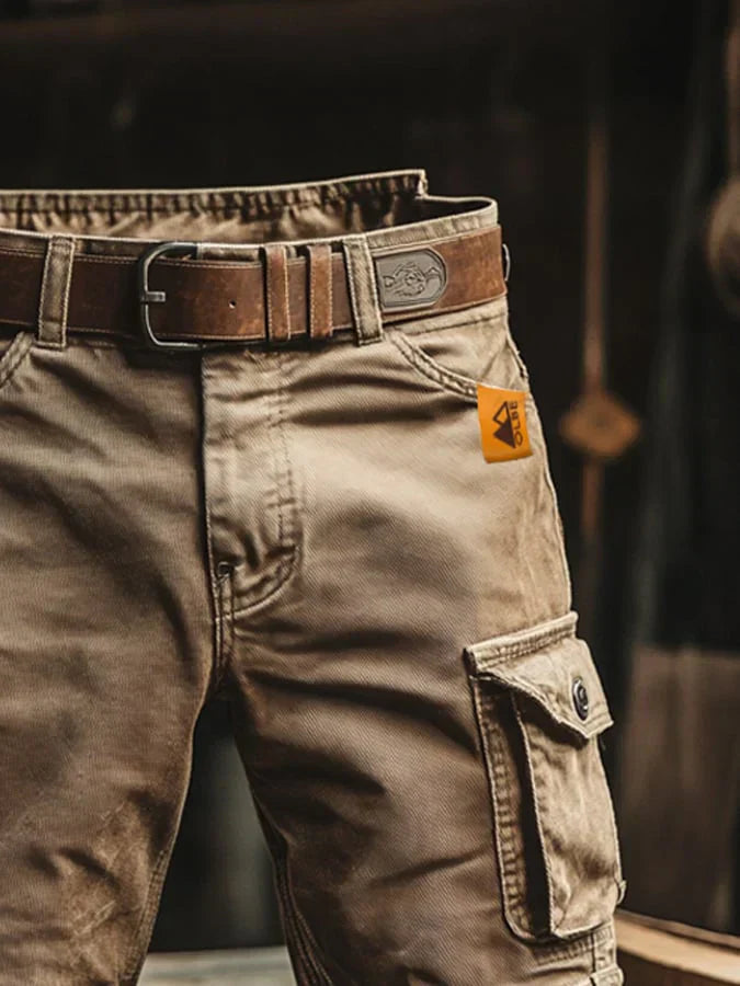 Ronan - Pantaloncini cargo smart casual