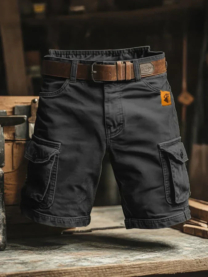 Ronan - Pantaloncini cargo smart casual